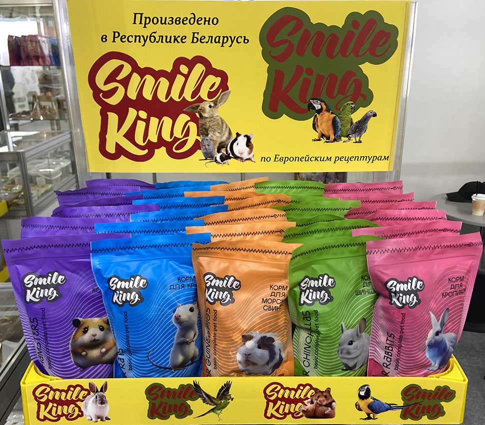 Корм для кроликов Basic Smile King 400г сухой (Беларусь)